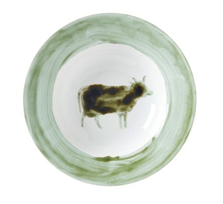 Porcelain bowl "cow gray"