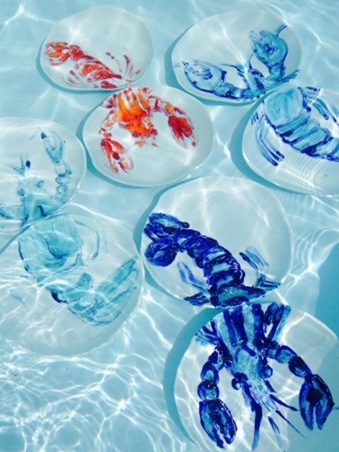 Porzellanschalen-Set "Lobster"