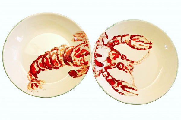 Porcelain bowl set "Lobster"