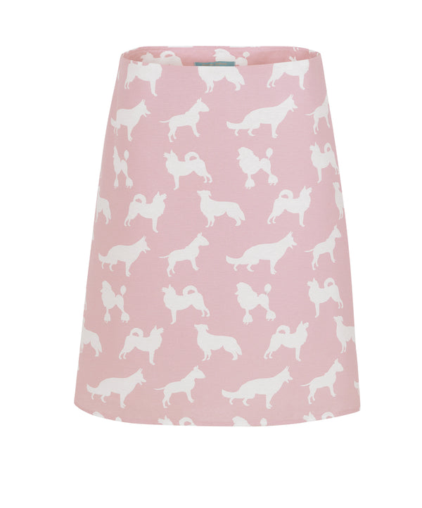 skirt "dogs pink"