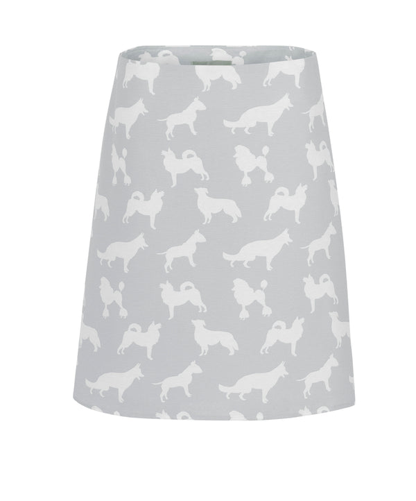 Skirt "Dogs grey"