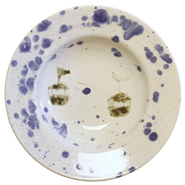 Porcelain bowl "Gondolas blue"