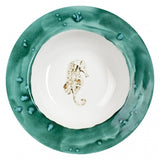 Porcelain bowl "Seahorse green"
