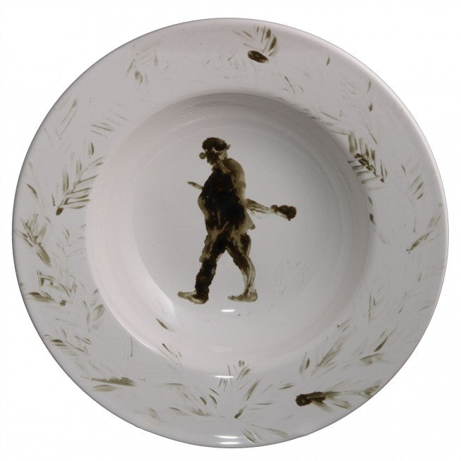 Porcelain bowl "hunter brown"