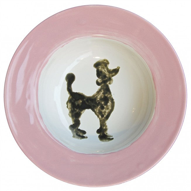 Porcelain bowl "king poodle pink"