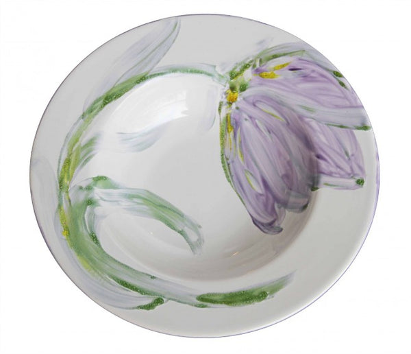 Porcelain bowl "Tulip lilac"